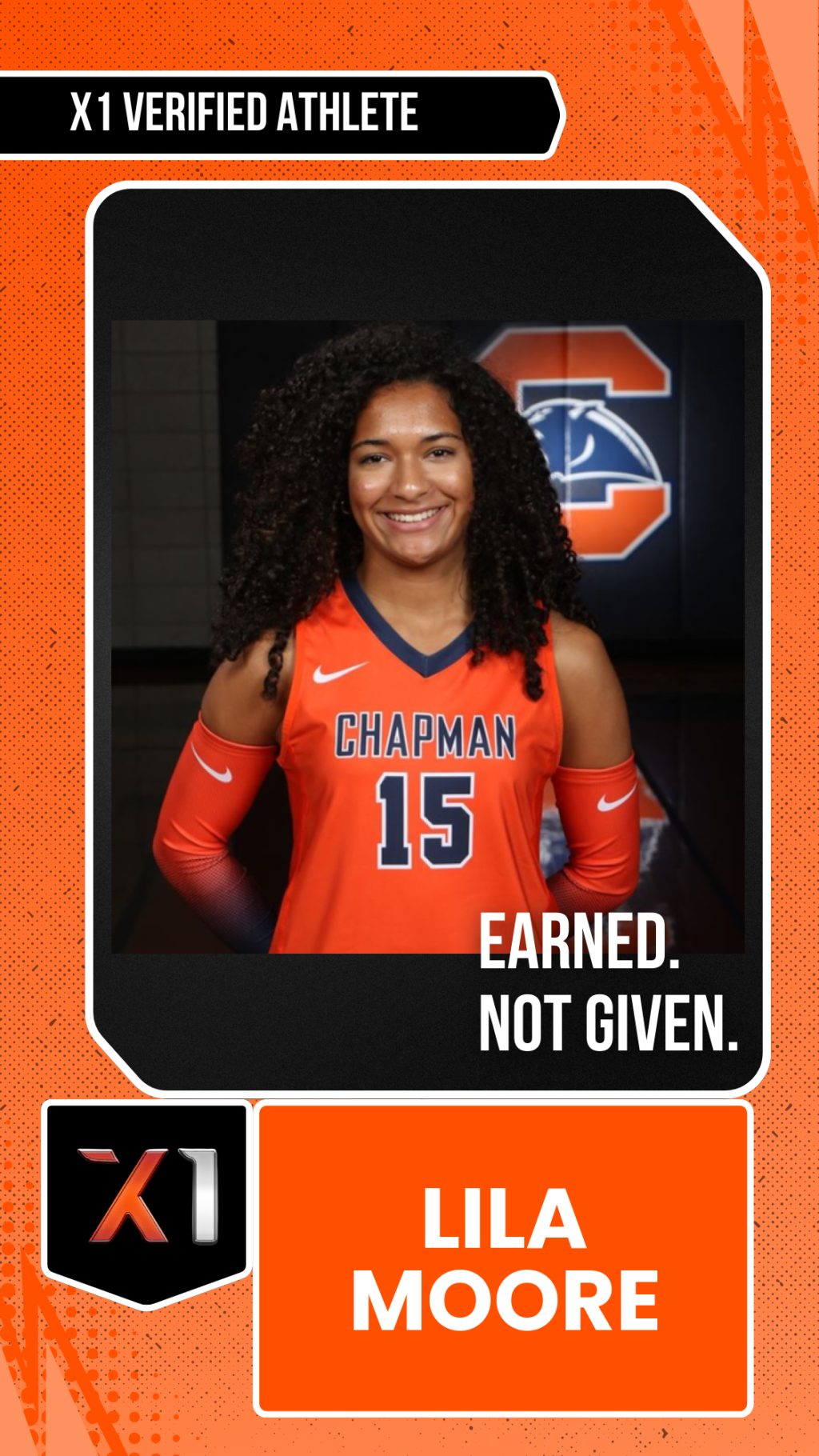 EXACT X1 player card for Lila Moore