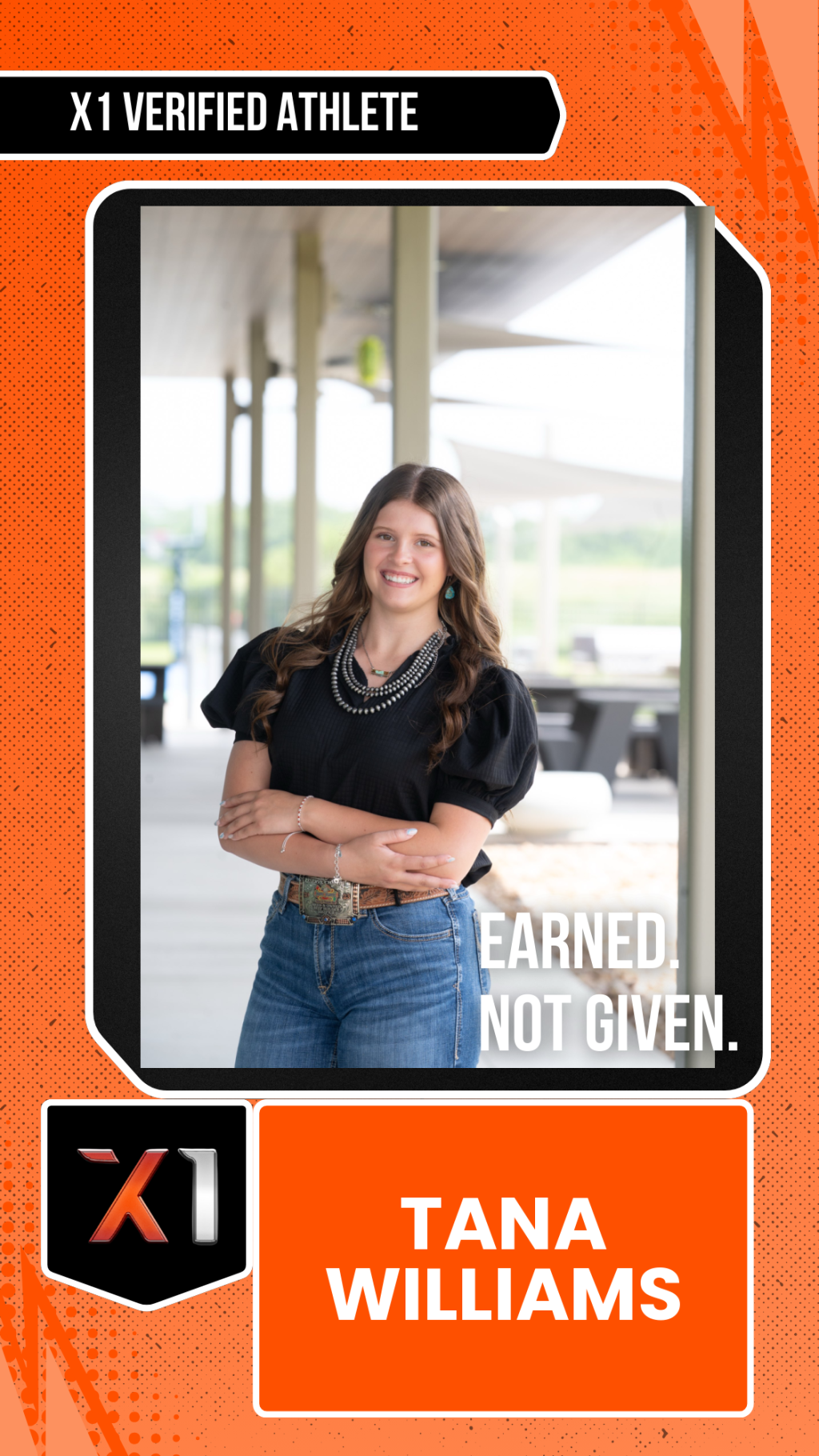 EXACT X1 player card for Tana Williams
