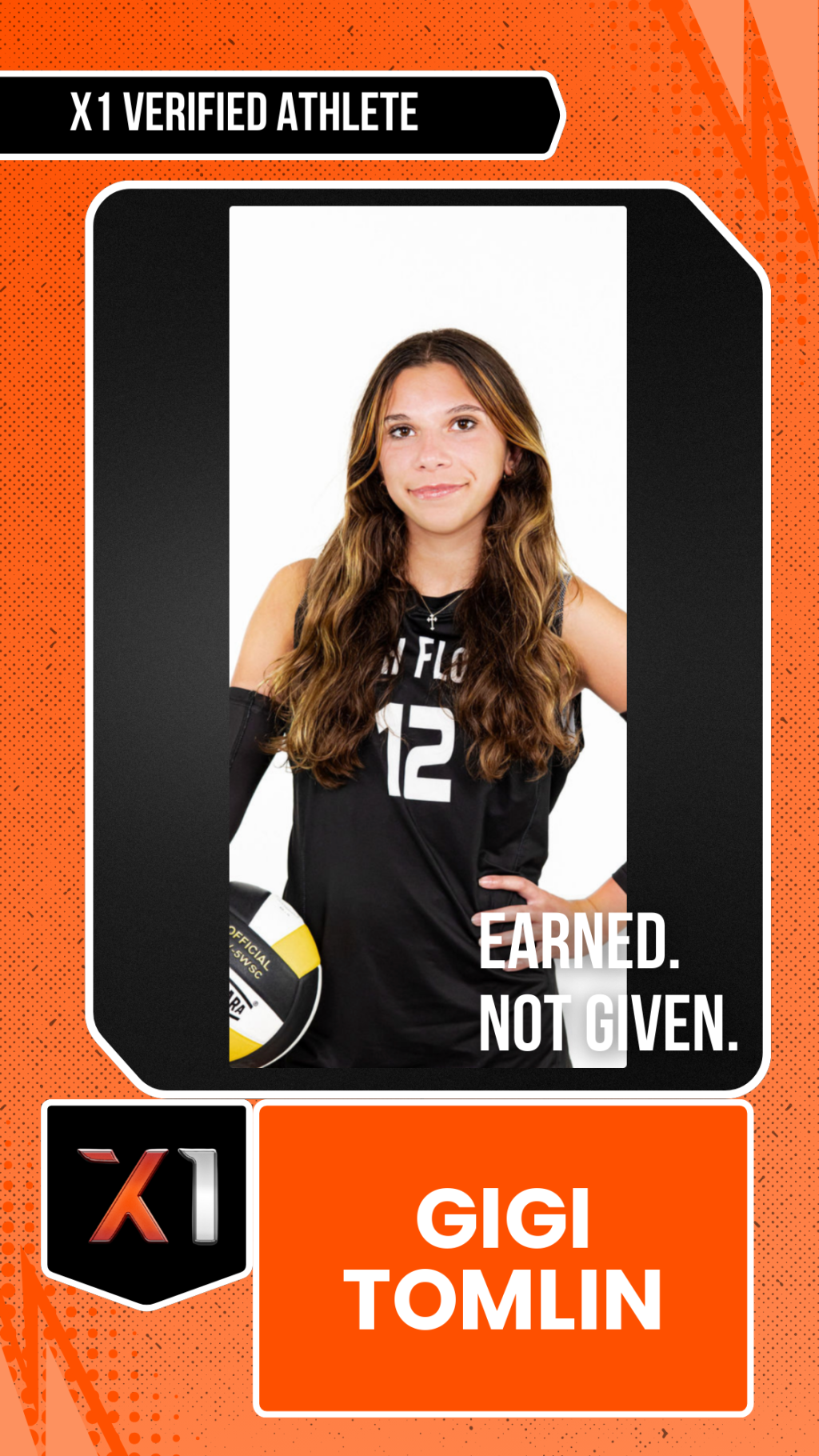 EXACT X1 player card for Gigi Tomlin