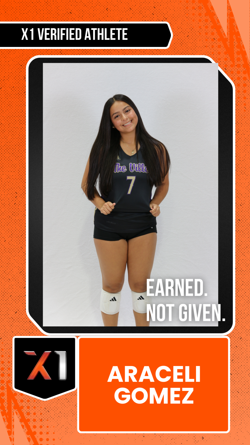 EXACT X1 player card for Araceli Gomez