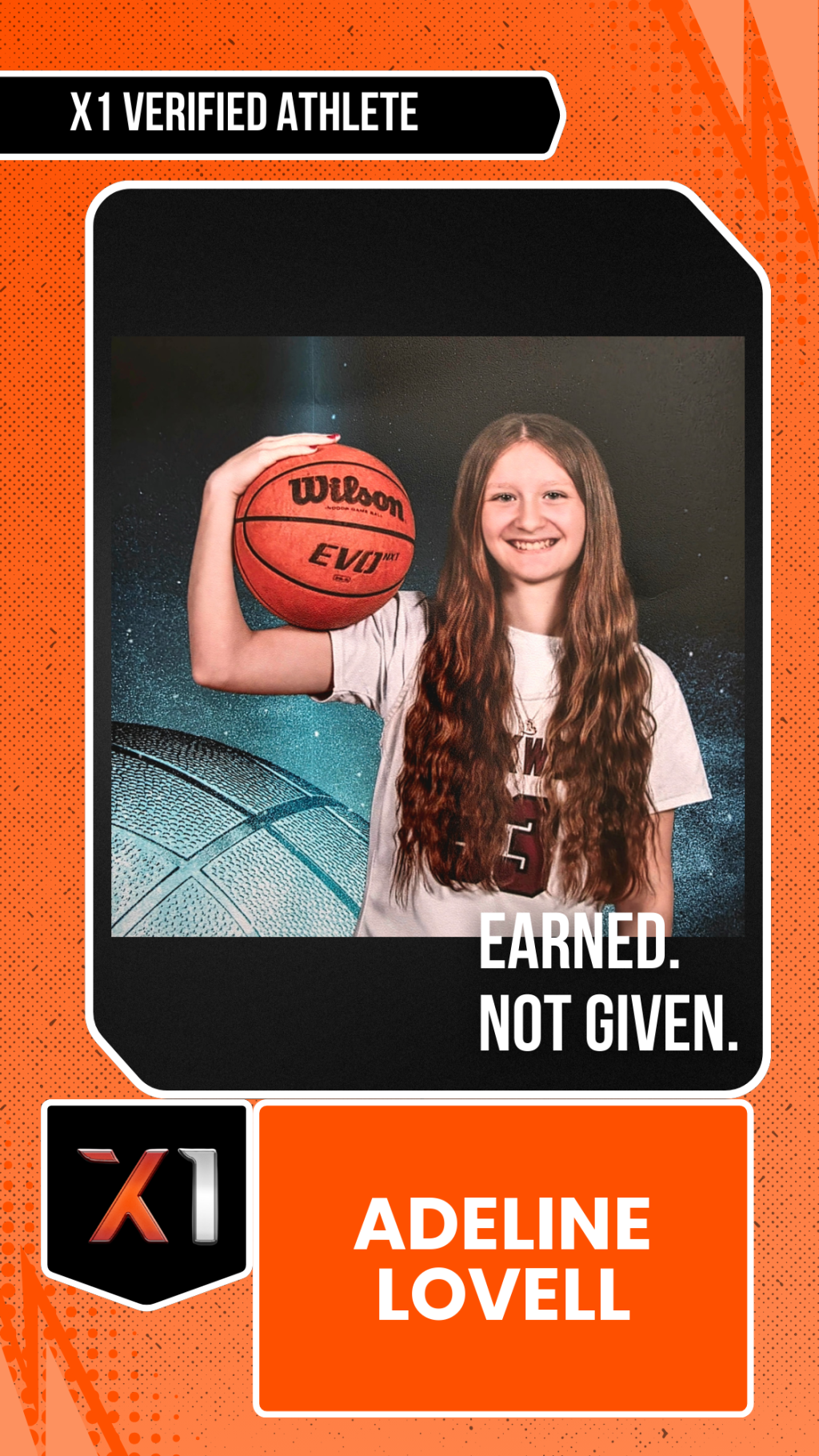 EXACT X1 player card for Adeline Lovell