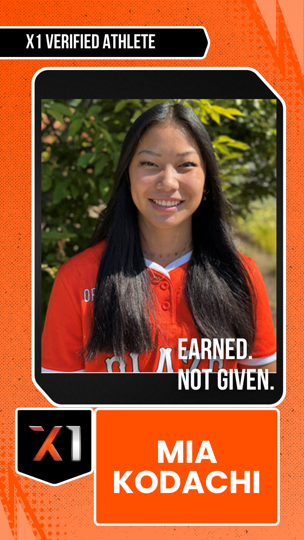 EXACT X1 player card for Mia Kodachi