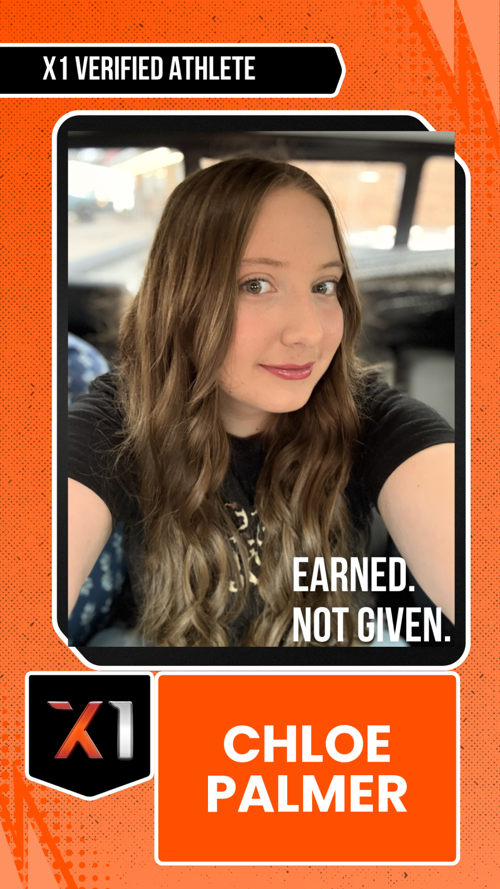 EXACT X1 player card for Chloe Palmer