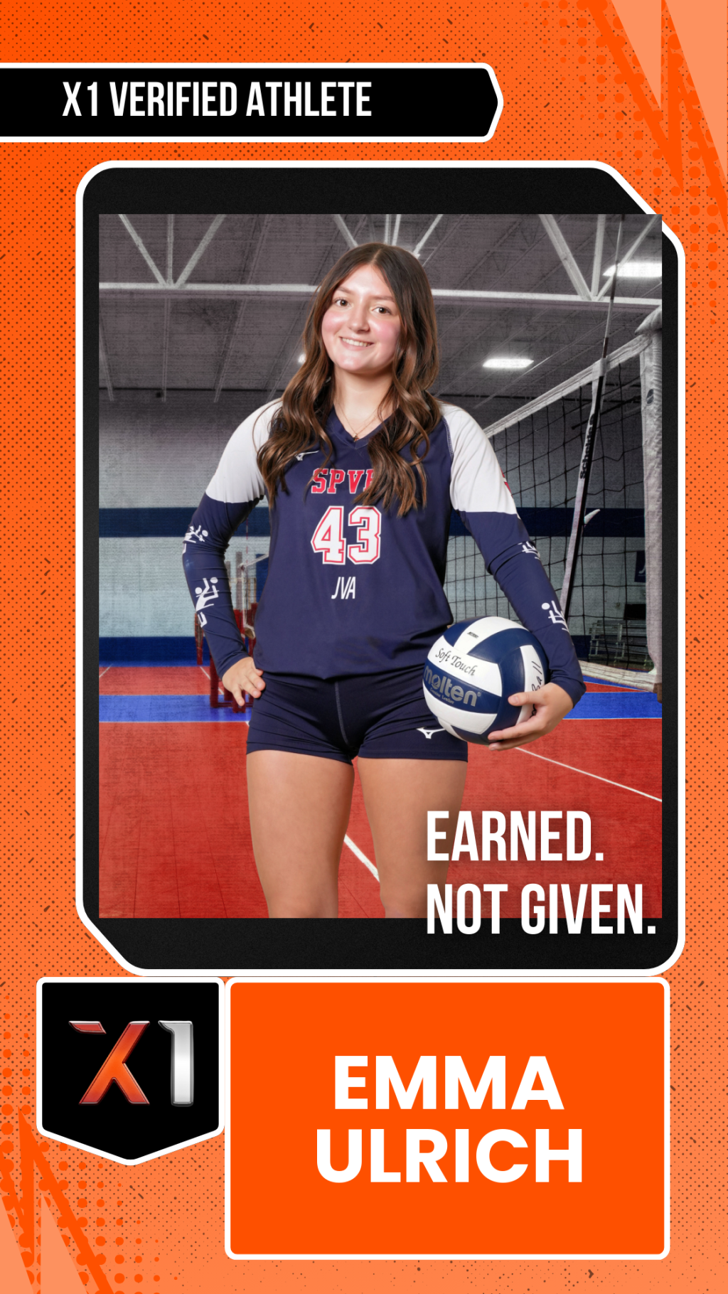 EXACT X1 player card for Emma Ulrich