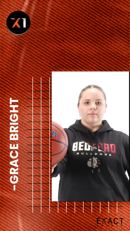 EXACT X1 player card for Grace Bright