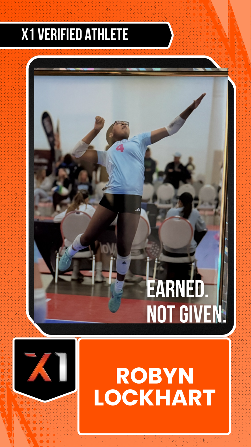 EXACT X1 player card for Robyn Lockhart
