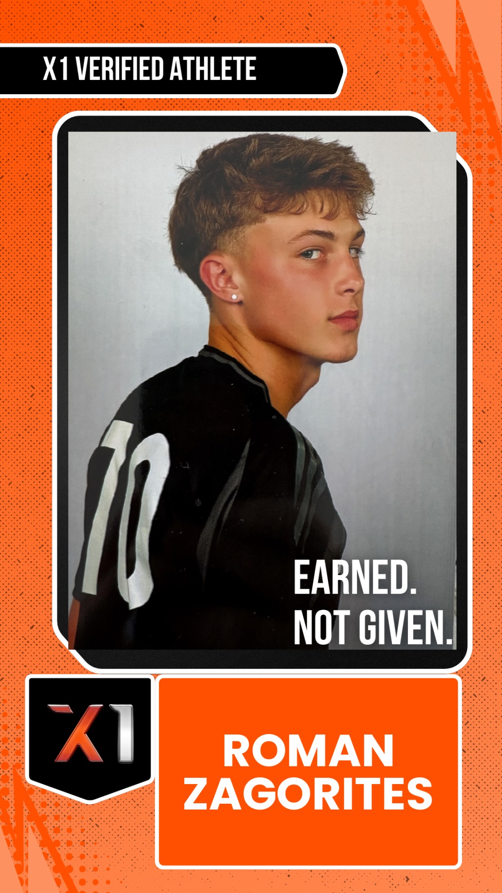 EXACT X1 player card for Roman Zagorites
