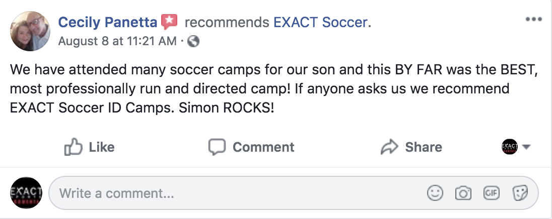 Academic 50 ID Camp: Mom thinks EXACT is by far the best camp! 