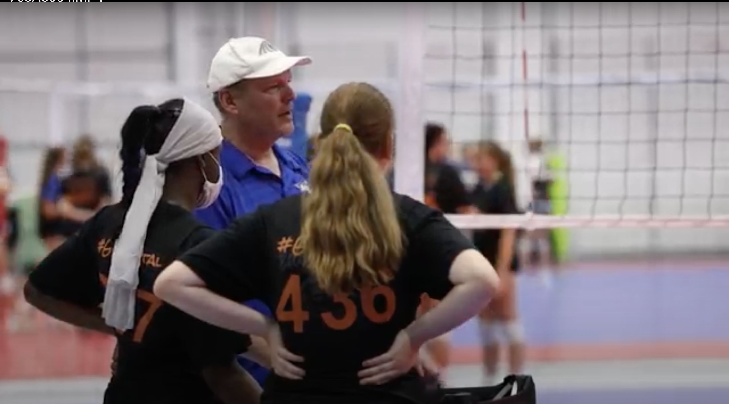 D1 volleyball coach at an EXACT volleyball national showcase camp