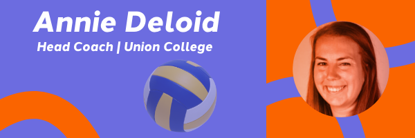 Annie Deloid Head Volleyball Coach at Union College