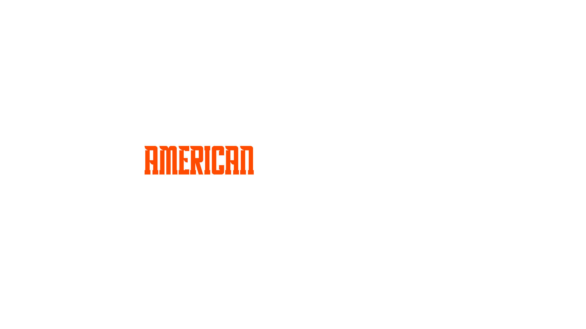 All American x UA Lockup (Black Background)